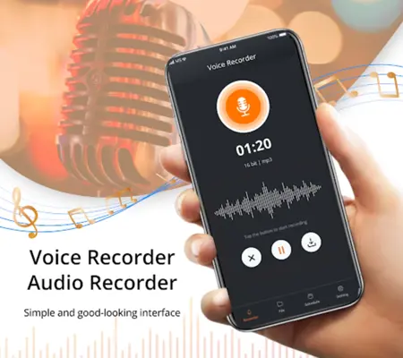 Voice Recorder android App screenshot 5